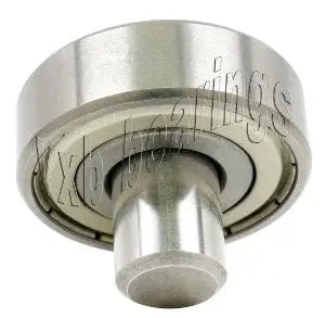 Heavy Duty 1-1/8 Inch Ball Bearing With Integrated Half Inch Diameter Pin And Super Long One-Dot-One-Four Axle For Smooth Gear Shifts And Reliable Performance On Your Bike Or Scooter Build This Winter