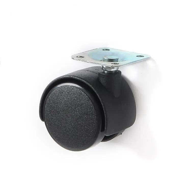 1.18"inch Nylon Caster Wheel 66 Lbs - Top Plate Mount