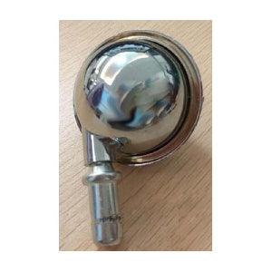 1.5"inch Shepherd Round ball Metal - Chrome Plating Caster Wheel