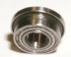 10 Flanged Bearing SFR166ZZ 3/16x3/8x1/8 inch Shielded Bearings - VXB Ball Bearings