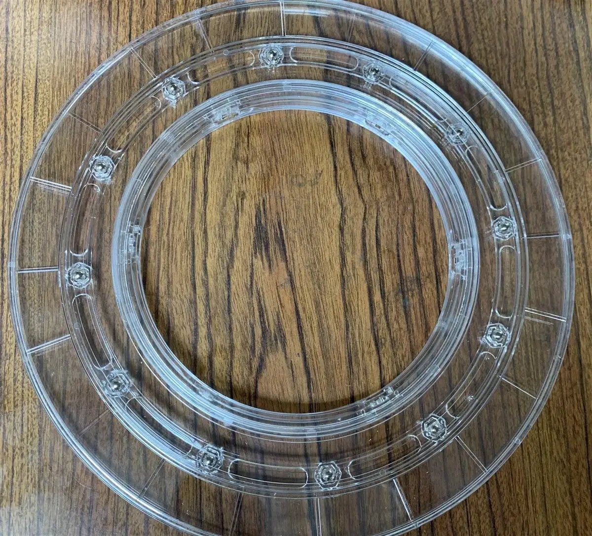 10"inch Acrylic Lazy Susan Hardware Ring Turntable Bearing