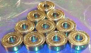 Lot de 10 roulements 1603ZZ 5/16" x 7/8" x 9/32" - Roulements miniatures