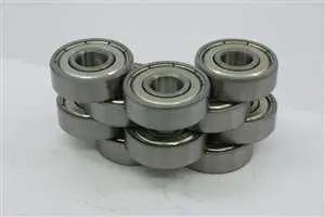 10-pack lagers R2azz 1/8 "x 1/2" x11/64 "miniatuurlagers
