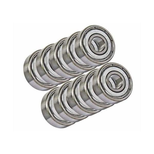10 paketli yatak R3ZZ 3/16 "x 1/2" x 0.196 " - Minyatür
