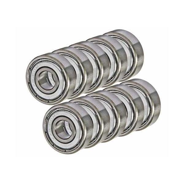 10 paketli yatak R3ZZ 3/16 "x 1/2" x 0.196 " - Minyatür