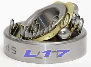 10-pakowe łożyska kontaktowe kątowe ID 17 mm x OD 40 mm x szerokość 10 mm