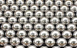 100-Pack 1/4" Bearing Balls G40 - 0.25" Diameter - Carbon Steel