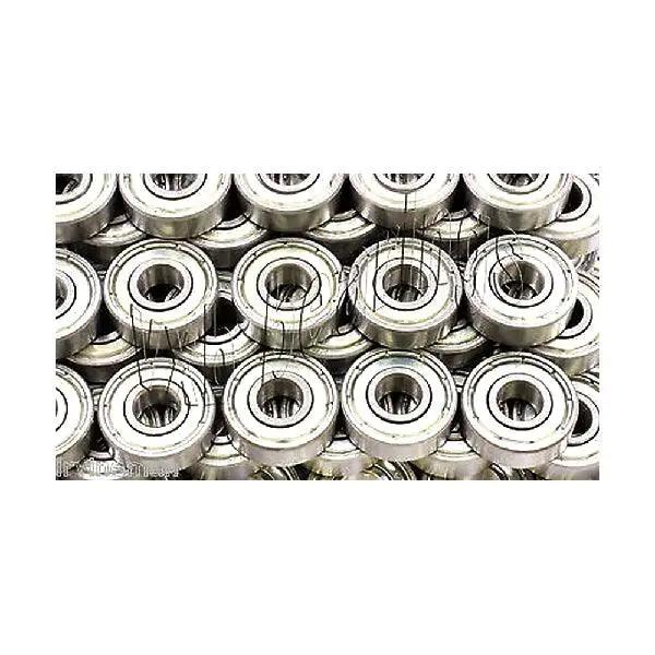 100-Pack Bearings Electric Motor Quality 608ZZ 8x22x7mm Chrome Steel - Steel Cage