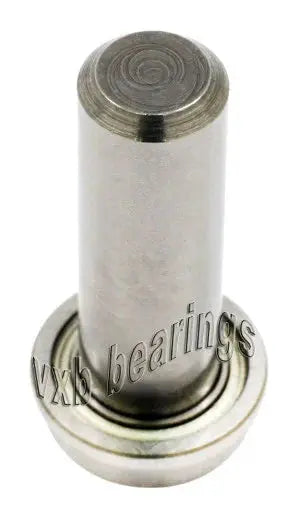 Grab This 1/2 Inch Flanged Ball Bearing With A Solid 9/16 Inch Long Integrated 1/4 Inch Axle Pin Perfect For Your DIY Rides And Heavy Duty Projects Because It Fits Like a Dream and Holds Up Great