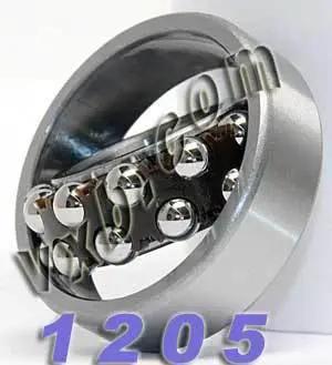 ตลับลูกปืนบอลแบบปรับแนวเอง 1205 ขนาด 25x52x15mm