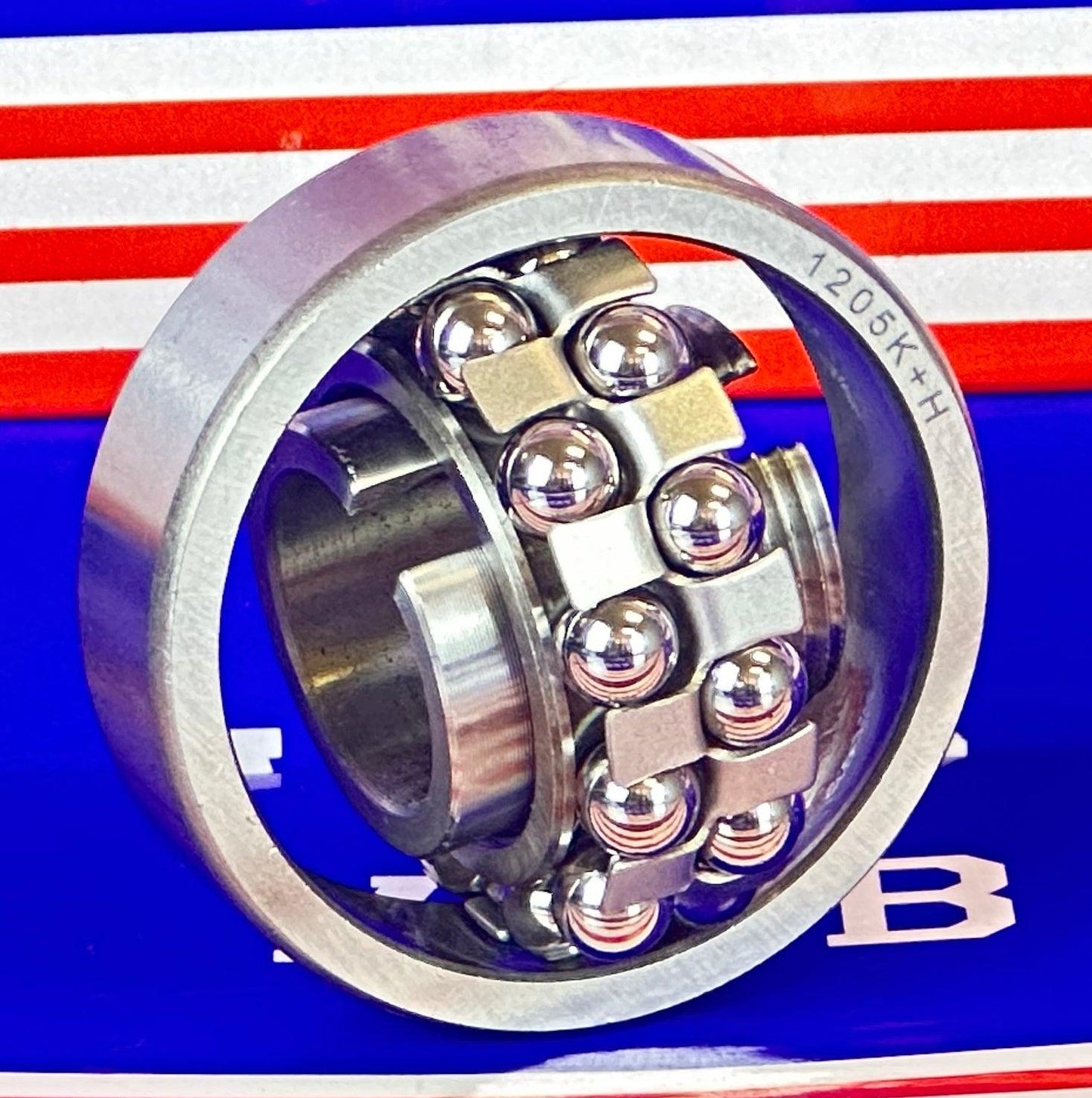 1205K+H Self Aligning Ball Bearing with Adapter Sleeve 25x62x16mm