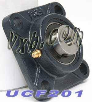 Vòng bi 12mm UCF-201 + Vòng bi gắn trong vỏ đúc có mặt bích vuông