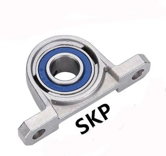 12mm Bore Miniature Stainless Steel Pillow Block Mounted Bearing