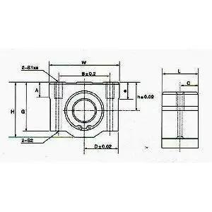 12mm Slide Unit Ball Bushing Block Linear Motion