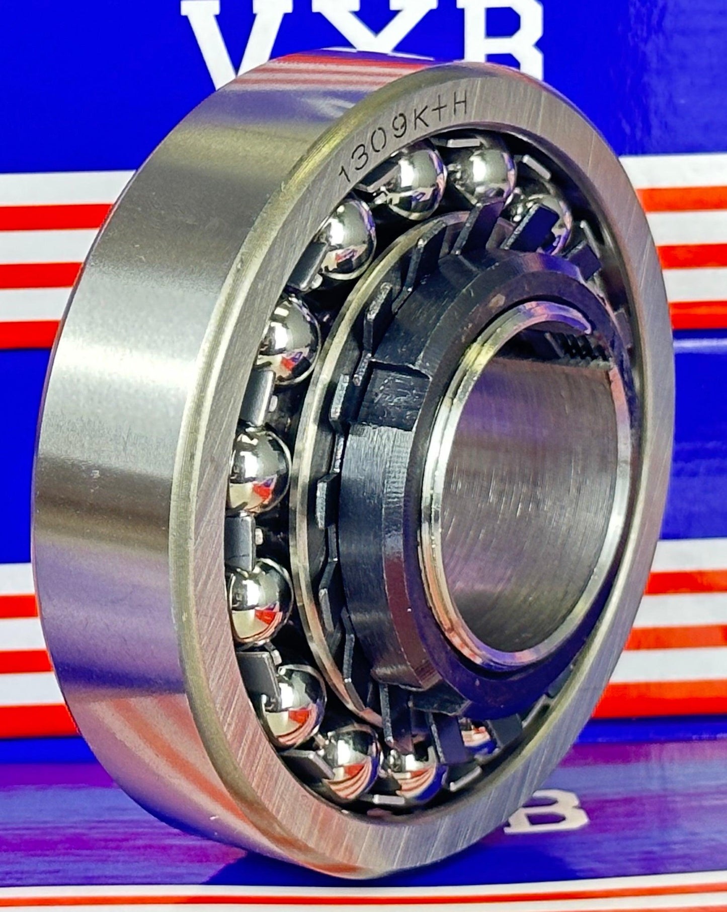 1309K+H Self Aligning Ball Bearing with Adapter Sleeve 40x100x25mm