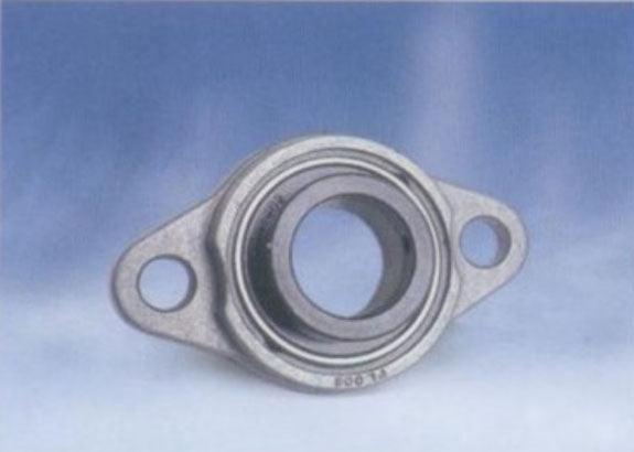 15mm Flange Bearing UFL002 Eccentric Collar Locking 2-Bolt Flange Unit