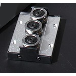 15mm=0.590" Three Roller Bearing Linear Slide Block Without Linear Guide