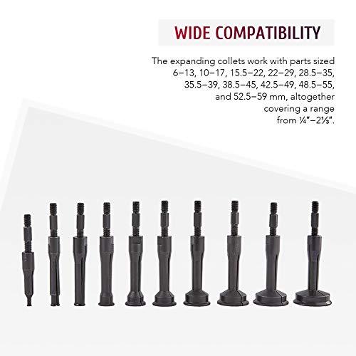 16-Piece Blind Bearing Puller Set - Covers 1/4" to 2-1/3" (6-59mm) Kit