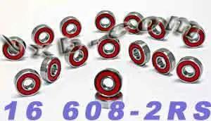 16 Sealed Skate Bearing