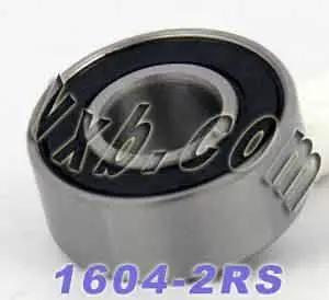 1604-2RS 密封轴承 3/8" x 7/8" x 11/32" 微型