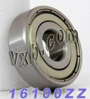ตลับลูกปืน 16100ZZ ขนาด 10x28x8mm - ชิลด์โลหะคู่