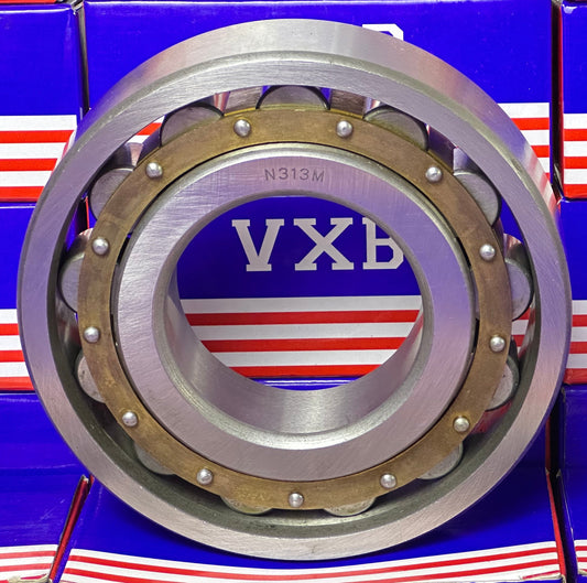 ตลับลูกปืนทรงกระบอก N313M ขนาด 65x140x33 ตลับลูกปืนทรงกระบอก