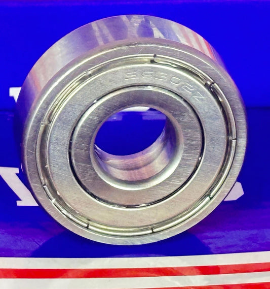 Roulement haute température S6302ZZ - Température nominale 500°F - 15x42x13mm