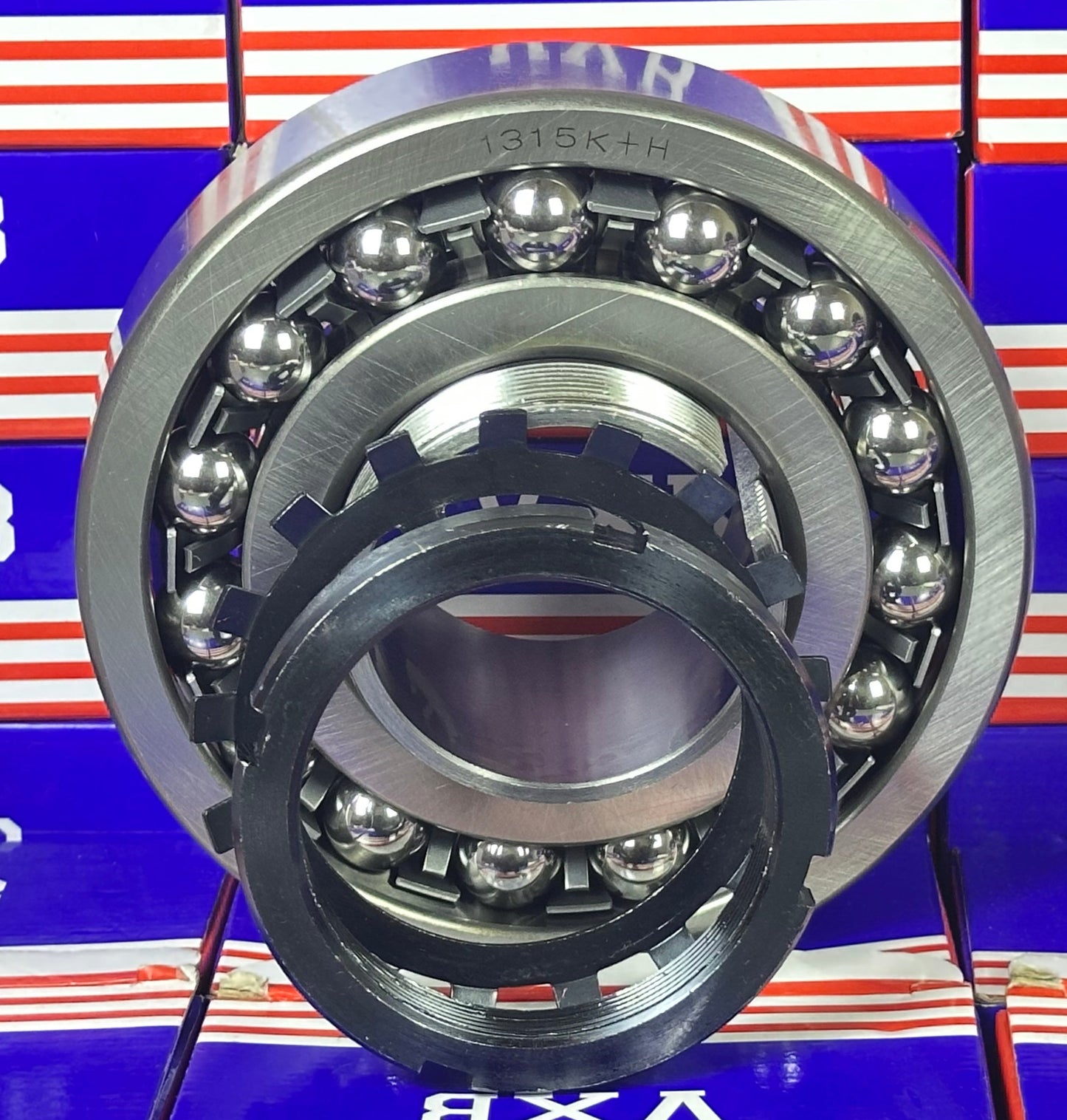 1315K+H Self Aligning Ball Bearing with Adapter Sleeve 65x160x37mm