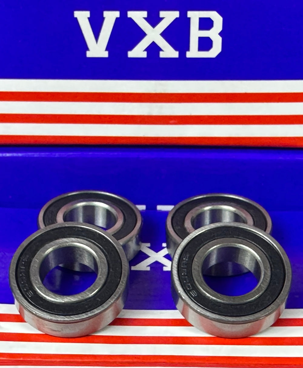 4-Pack 6003-2RS 17x35x10mm Ball Bearings - Sealed 6003RS