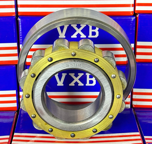 ตลับลูกปืนลูกกลิ้งทรงกระบอก N311M 55x120x29 ตลับลูกปืนทรงกระบอก