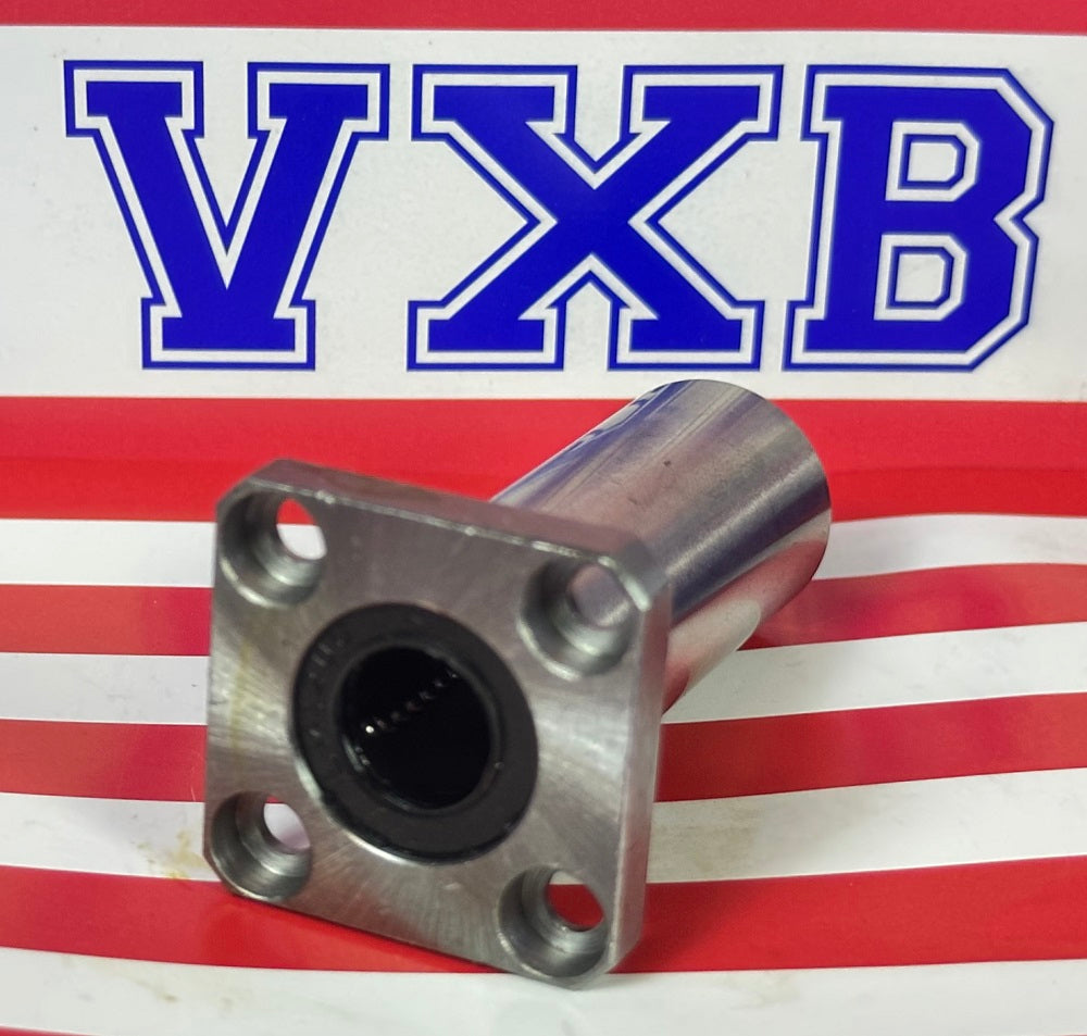 12mm ống lót vuông dài có mặt bích chuyển động tuyến tính