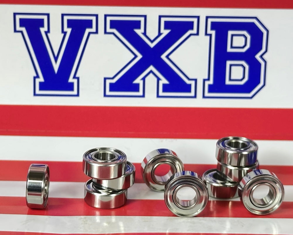 แบริ่งเซรามิก 10 แพ็ค S686ZZ 6x13x5 สแตนเลสโล่ ABEC-5 แบริ่ง