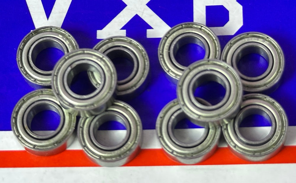 10-pakowe łożyska kulkowe R188zz 1/4 "x 1/2" x 3/16 "