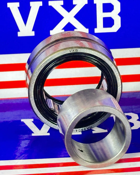 NA4904-2RS Needle Roller Bearing 20x37x18mm - Machined Type