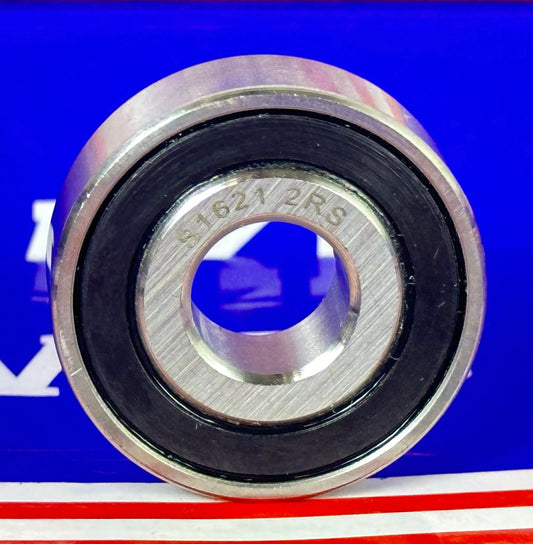محمل S88621-2RS من الفولاذ المقاوم للصدأ مغلق 1/2" × 1-3/8" × 7/16" محمل