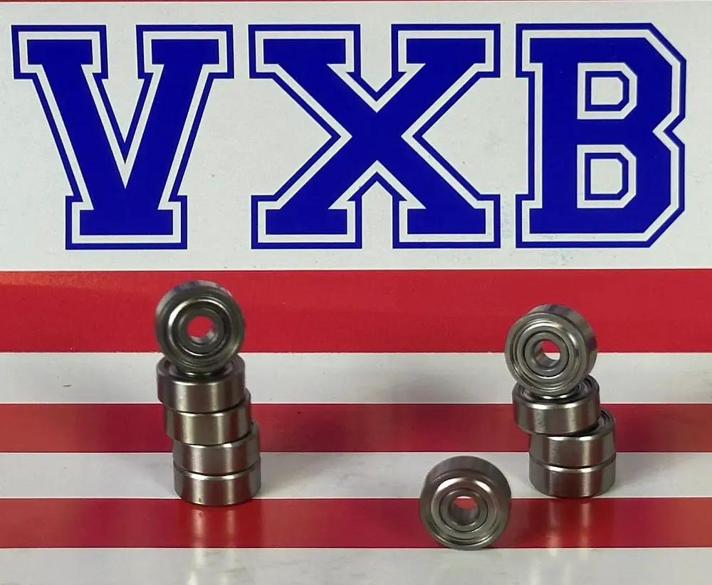 Top Notch 10 Pack Of 3X10MM Ceramic Ball Bearings With ABEC-5 Ratings And Smooth Stainless Steel Races Perfect For High Speed Fishing Reels And Other Precision Gear That Needs Zero Drag And Super Fast Spin Action To Catch More Fish