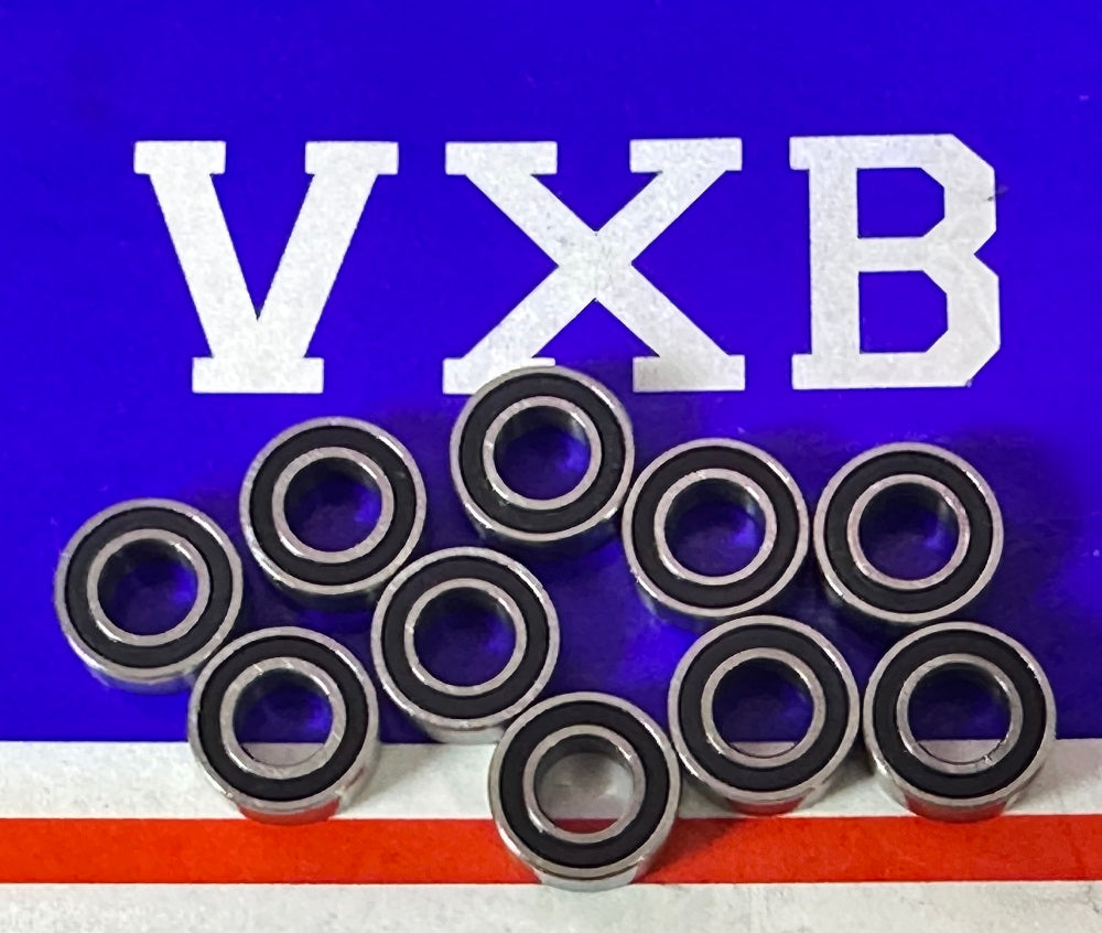 10 paket 5x10mm top rulmanları 5x10x4mm - minyatür - mühürlü