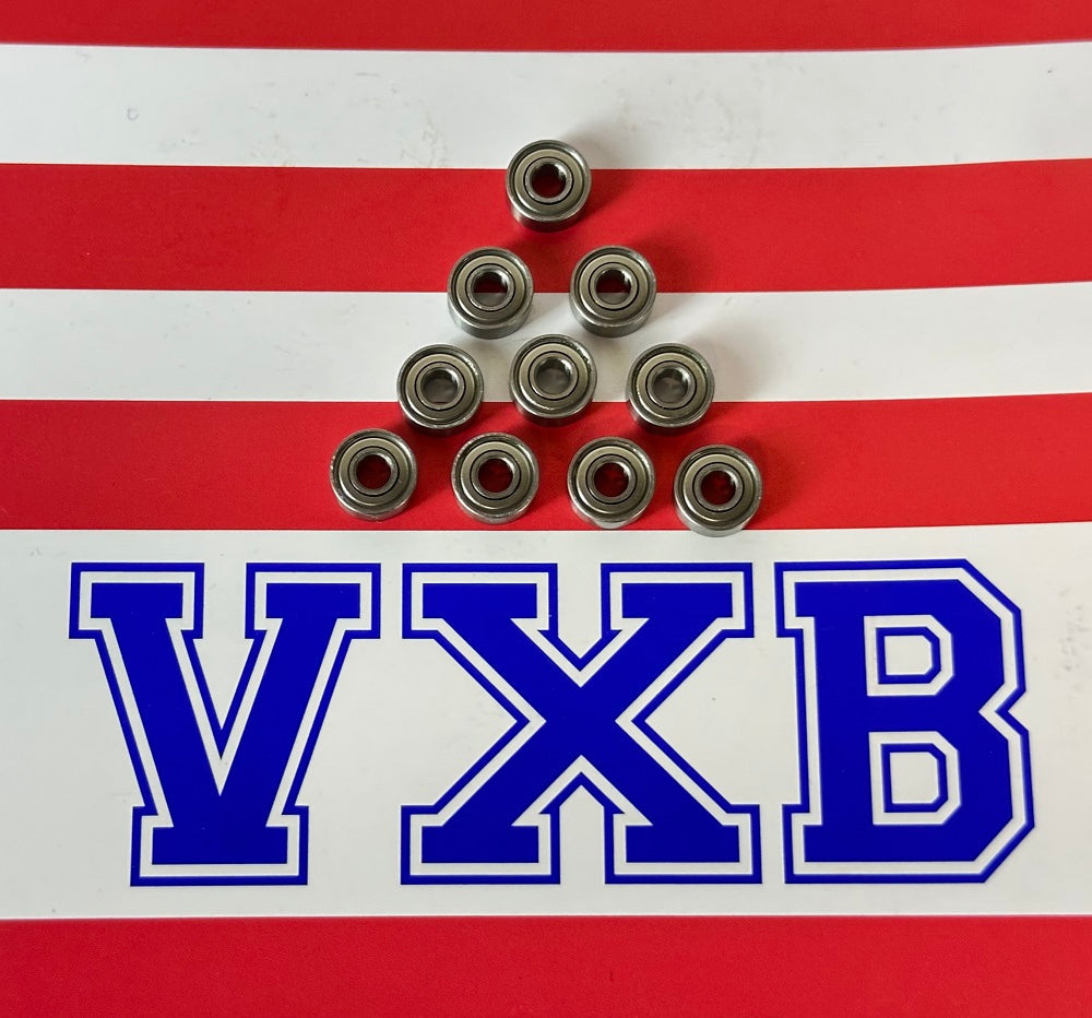 10 Pack Rulmanlar R2-5ZZ 1/8 "x 5/16" x 9/64 "Minyatür Yataklar