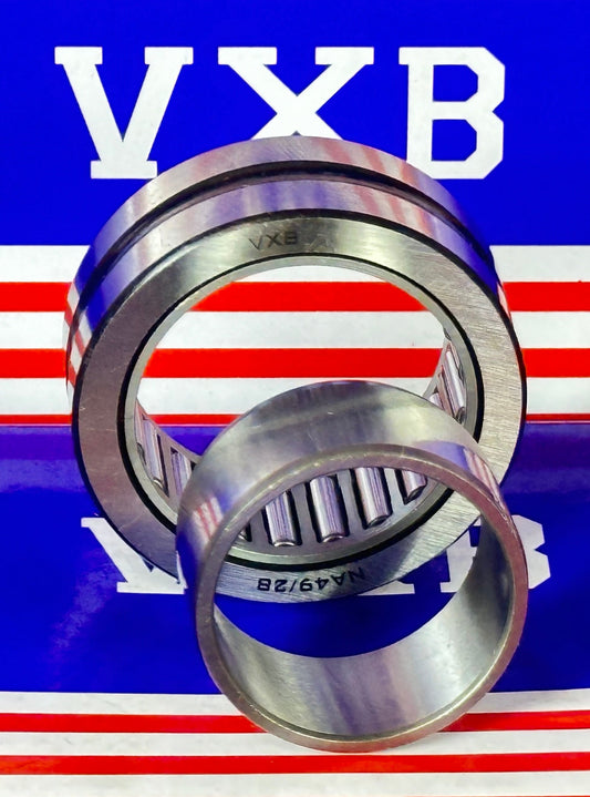 NA49/28 Needle Roller Bearing 28x45x17mm - Machined Type
