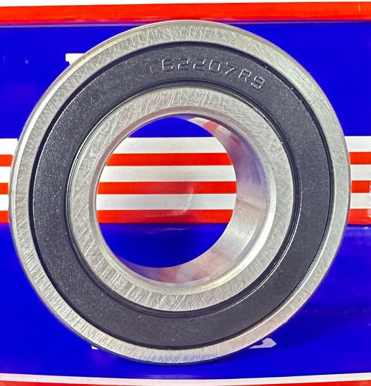 Vòng bi cầu 62207-2RS1 Đường kính trong 35mm Đường kính ngoài 72mm Chiều rộng 23mm