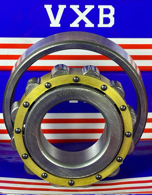 ตลับลูกปืนลูกกลิ้งทรงกระบอก N308M ขนาด 40x90x23 ตลับลูกปืนทรงกระบอก