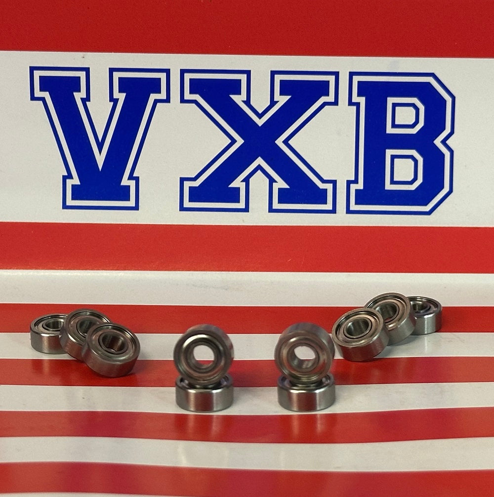 10 paket 4x10x4mm yatak - paslanmaz çelik korumalı minyatür