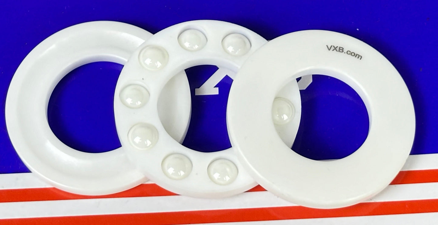 Full Ceramic 51205 ZrO2 Thrust Bearing 25x47x15mm