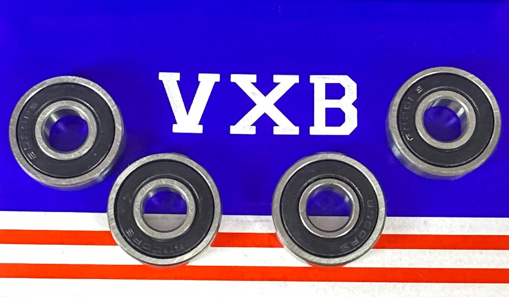 4-Pack 6000-2RS Bearings 10x26x8mm Ball Bearings - Sealed 6000RS