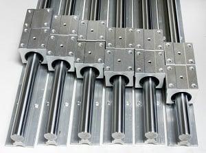 1x1 Foot CNC Router Kit 12mm Rails & BallScrews XYZ Travel 12" x 12" x 10"inch