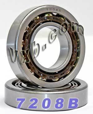 2 paket açısal temas yatakları 7208b 40x80x18mm