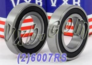 2'li Paket Rulmanlar 6007RS 35x62x14mm Kapalı