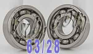 مجموعة محملين 63/28 28x68x18 مفتوحة