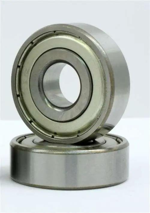 2-Pack Ceramic Bearings 4x8x3 Stainless Steel Shielded Miniature Bearings