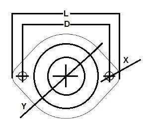 2 Holes Flange Ball Transfer Unit 1 inch pack of 10 Mounted Bearings - VXB Ball Bearings